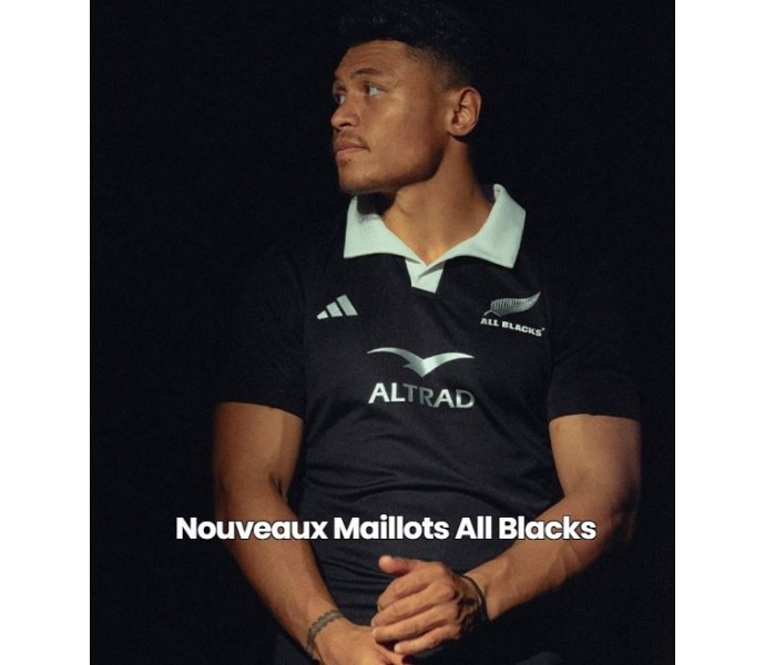 Découvrez le Maillot Officiel des All Blacks chez Religion Rugby